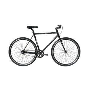 Micargi RD-269-57 Fixie Single Speed Bicycle – Matte Black Fixed Gear Urban Commuter Bike