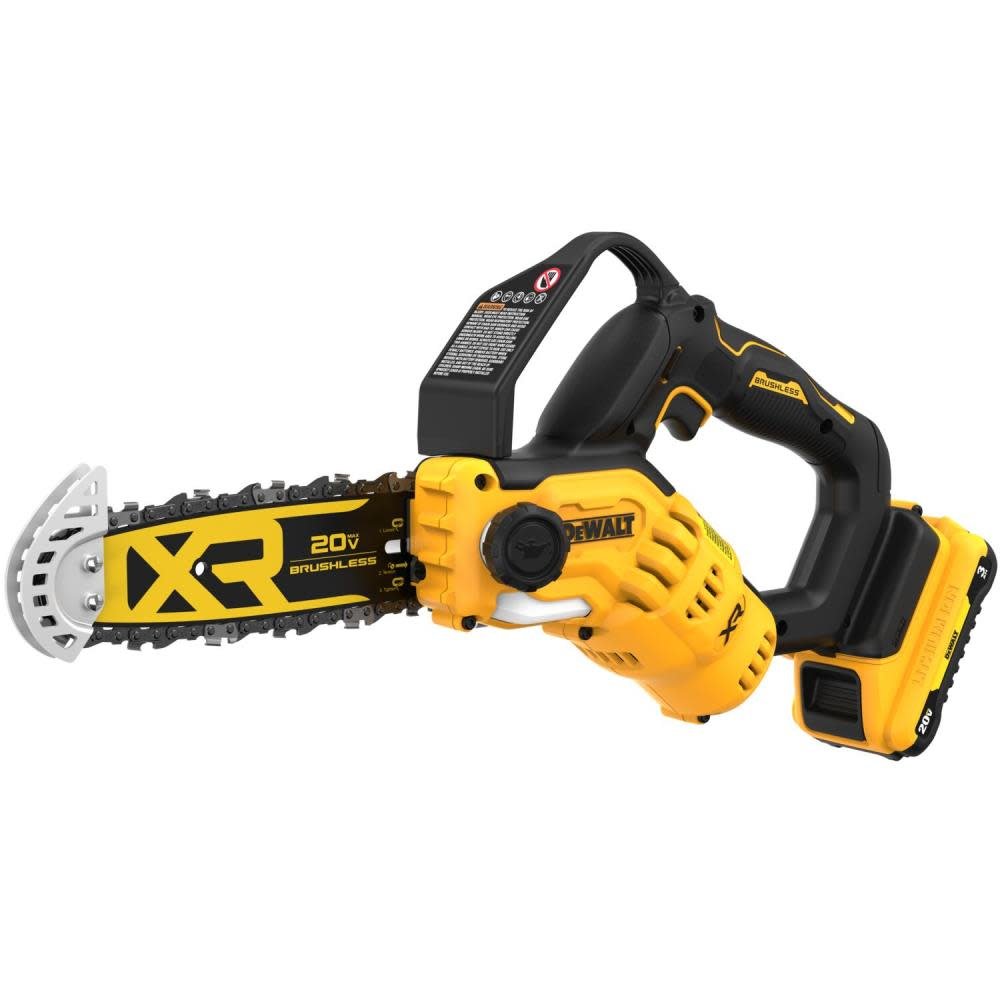 DEWALT 20V MAX 8″ Pruning Chainsaw Brushless Cordless Kit DCCS623L1 from DEWALT