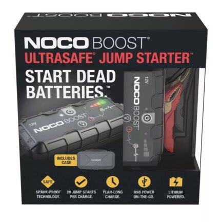 Noco Boost 12V Ultrasafe Lithium Jump Starter w/ 100 Lumen LED Flashlight - Image 2
