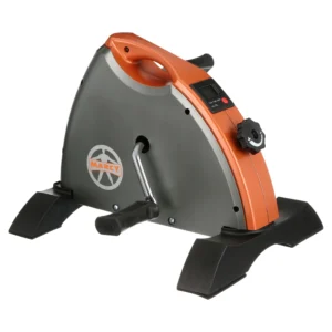 Marcy Cardio Mini Cycle Exercise Bike NS-909 – Compact Under Desk Pedal Exerciser for Home & Office Fitness