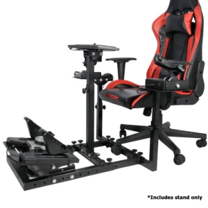 Marada Adjustable Flight Simulator Cockpit Stand for Thrustmaster HOTAS Warthog, Flight Sim Control Mount