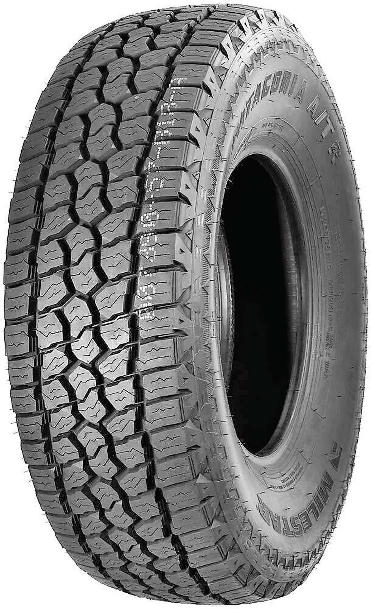 Milestar Patagonia A/T R All-Terrain Tire LT285/70R17 121/118Q Load Range E – Light Truck Tire (Fits Jeep Wrangler Unlimited Rubicon)