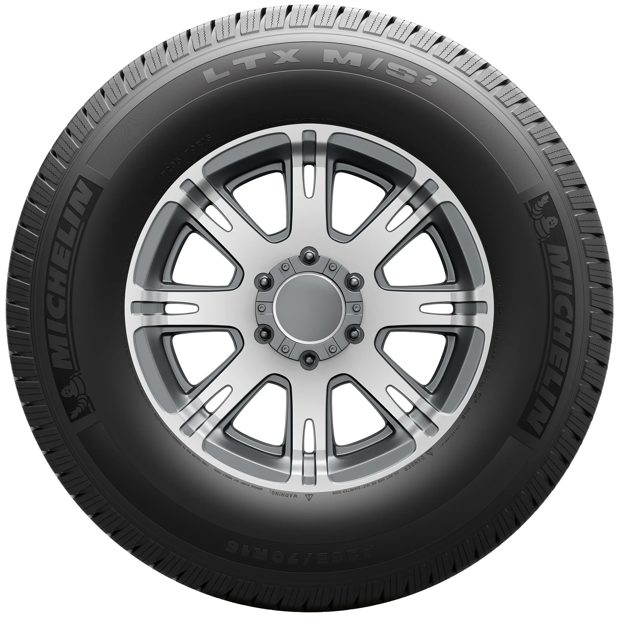 Michelin LTX M/S2 All-Season Tire 265/70R17 121R – Light Truck & SUV Highway Performance Tire (Fits Chevrolet Silverado 1500 WT)