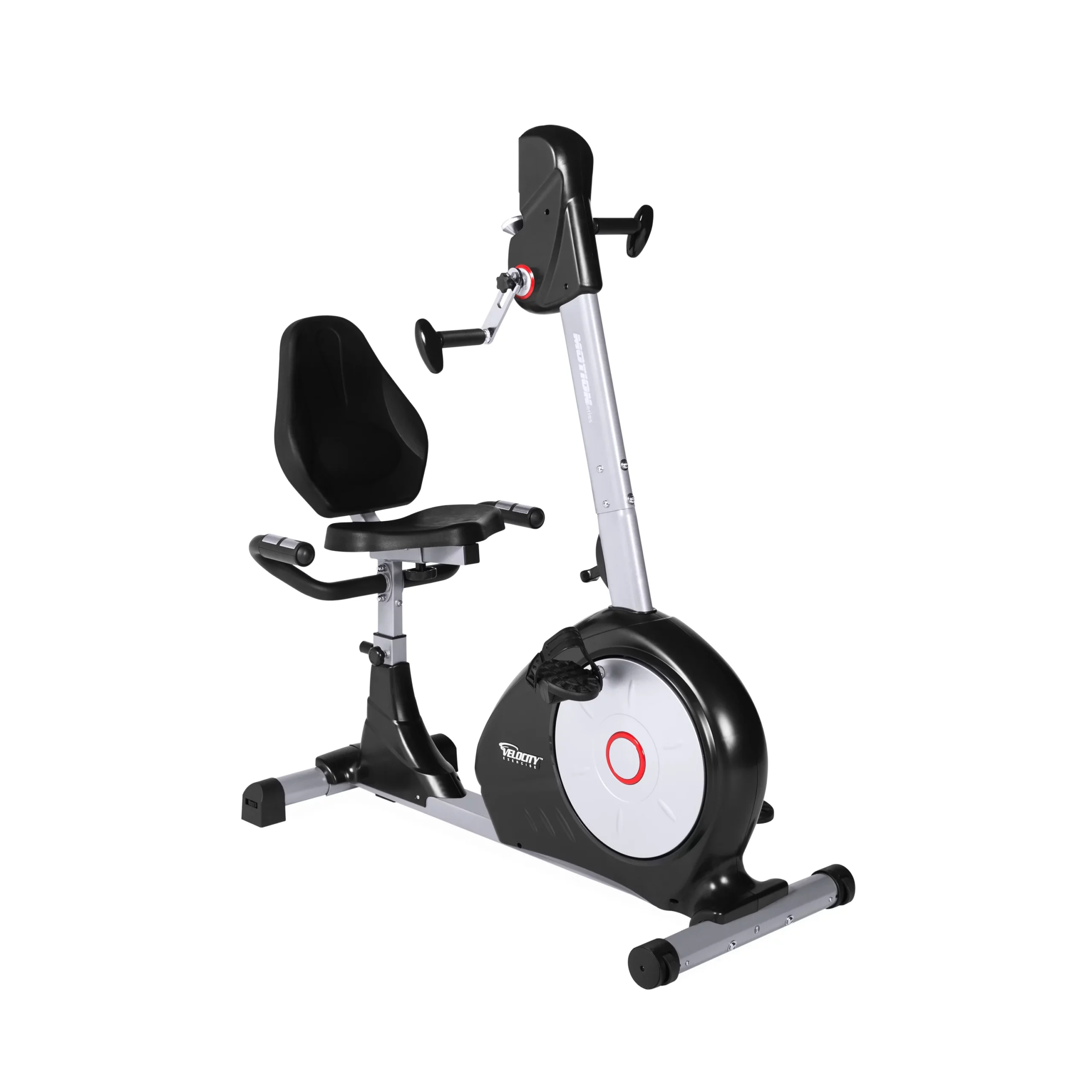 Velocity Dual Motion Recumbent Exercise Bike – Black