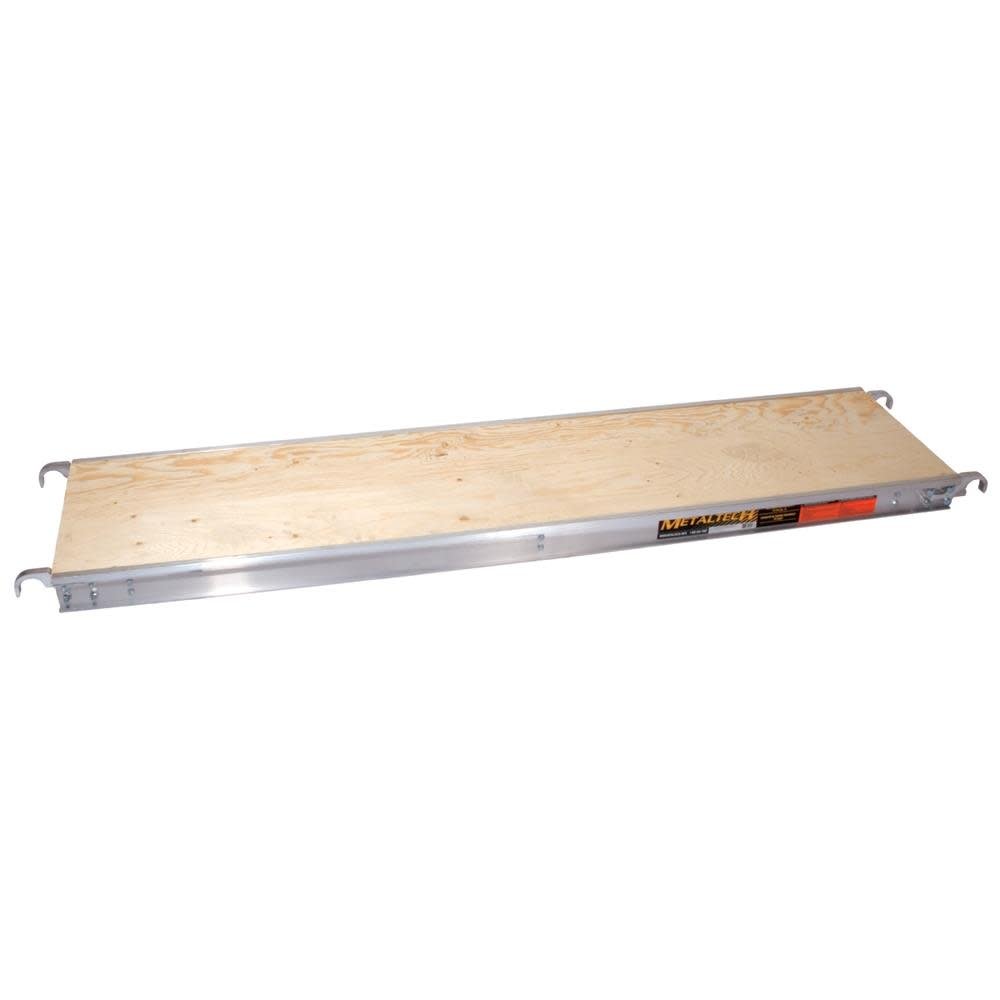METALTECH Scaffold Platform Section Aluminum and Plywood 7′