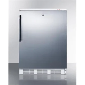 Summit Appliance 33.25 x 23.63 x 23.5 in. Built-In Undercounter All-Refrigerator, Black Cabinet
