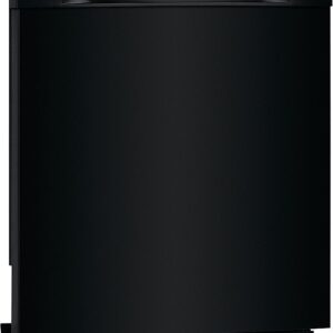 Frigidaire – 24″ Compact Front Control Built-In Dishwasher with Stainless Steel Tub, 52 dBA – Black