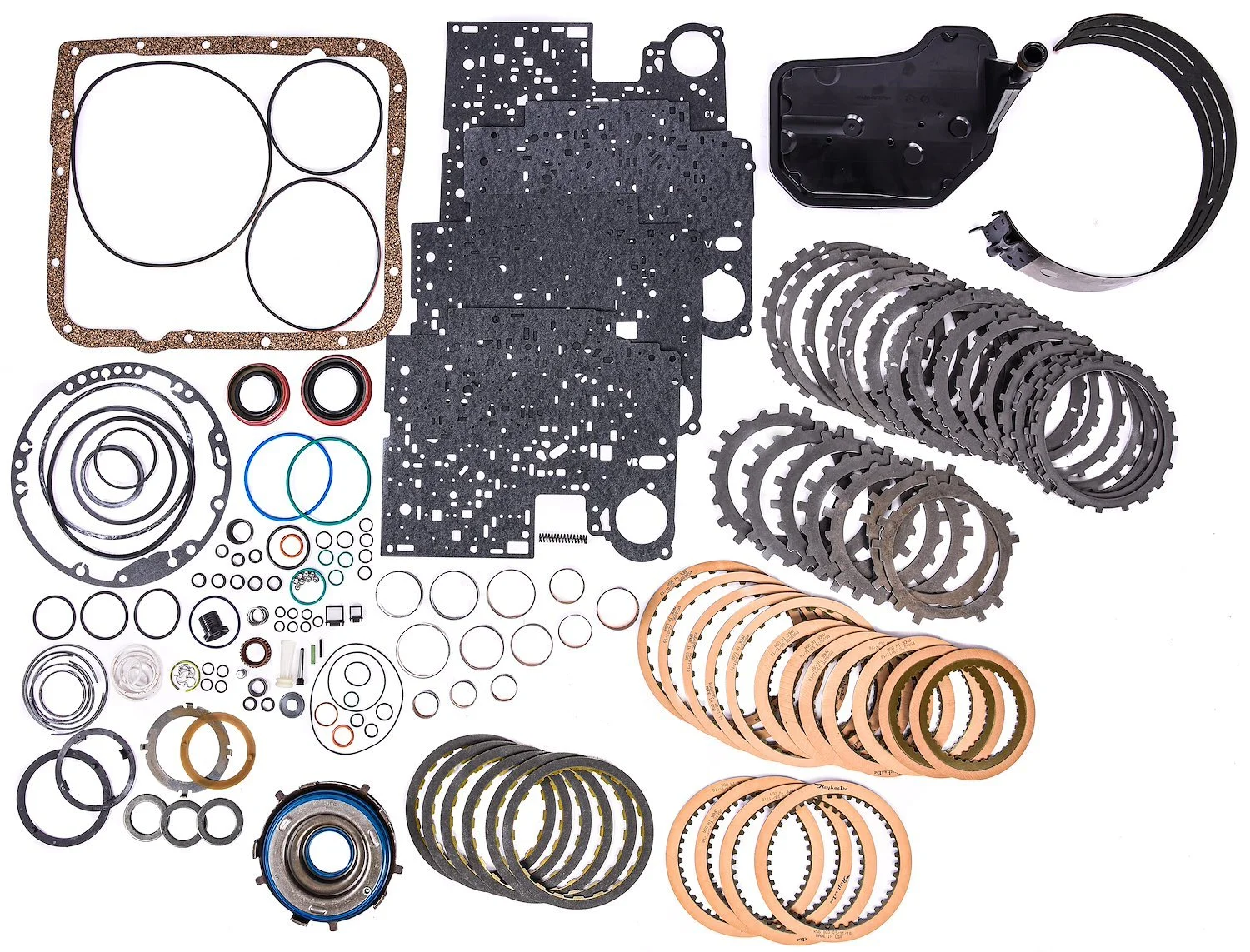 JEGS 62140 Complete Transmission Rebuild Kit for 1997–2003 GM 4L60E Automatic Transmission