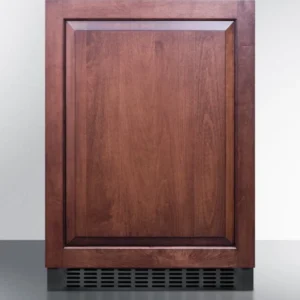 24″ Wide Built-In All-Refrigerator (Panel Not Included), Black Cabinet