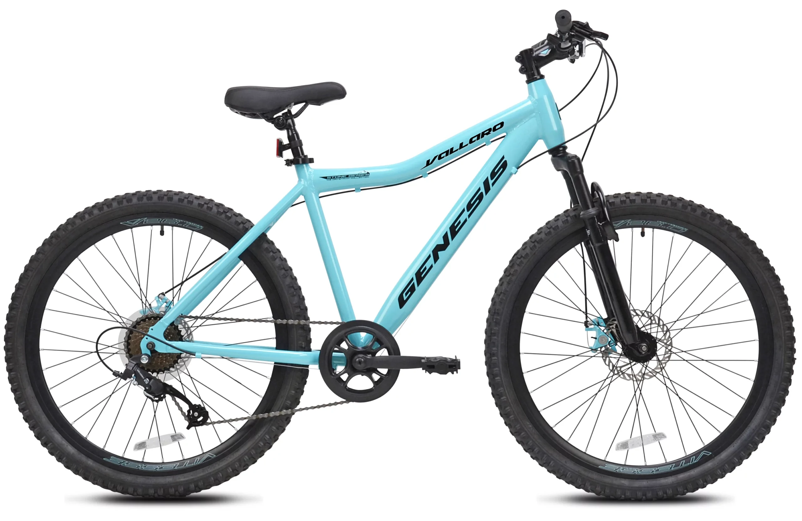 Genesis 26-inch Vallaro Women’s Aluminum Mountain Bike, Light Blue