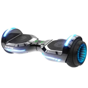 GOTRAX GLIDE PRO Bluetooth Hoverboard, 6.5″ Wheels and 7 Colors Lights Self Balancing Scooters for 44-176lbs Kids Adults Silver