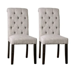 William’s Home Furnishing Antique Black/Gray Alfred Side Chair