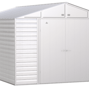 Arrow Select Steel Storage Shed, 10×14, Flute Grey