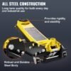 BENTISM Low Profile Floor Jack 4 ton Heavy Duty Steel Dual Piston Rapid Pump - Image 2