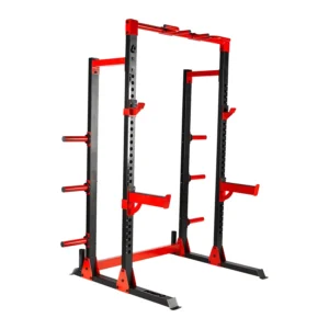 Lifeline Fitness C1 Pro Half Rack Power Cage – Heavy-Duty Strength Training Rack for Home Gym & Weight Lifting Exercises