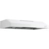 GE – 30″ Convertible Range Hood – White on white - Image 2