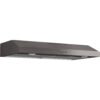 GE – 36″ Convertible Range Hood – Black stainless steel - Image 4