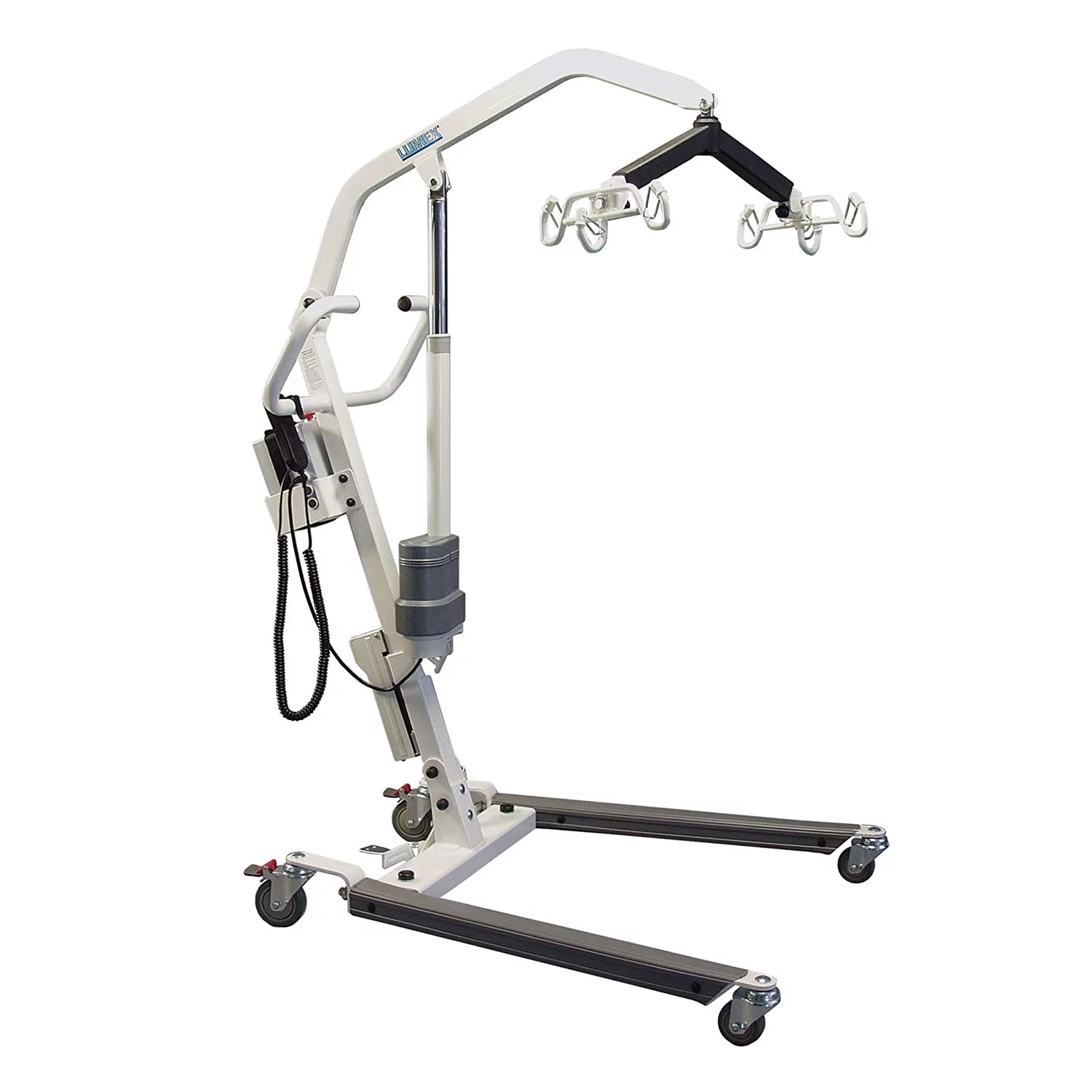 Lumex LF1050 Battery Powered Patient Transfer Lift – 400 lb Capacity Electric Medical Lift with Rechargeable Power Assist