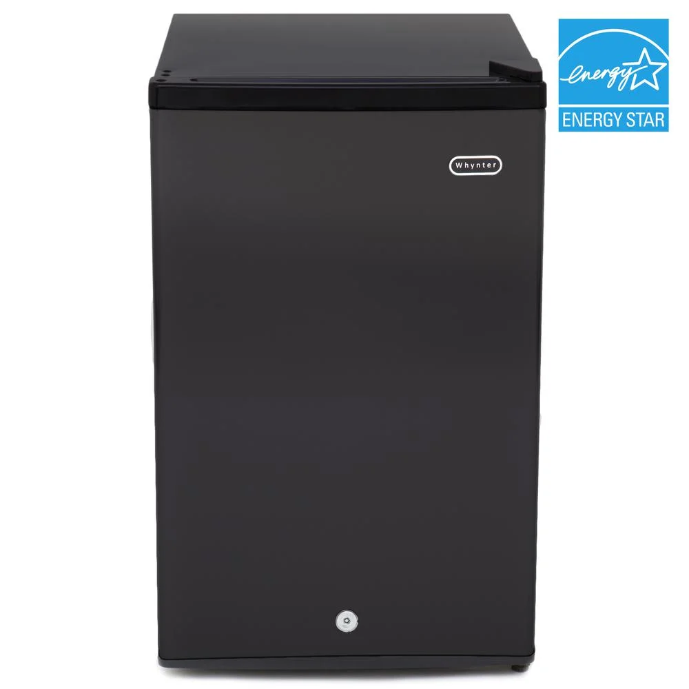 Whynter 3.0 cu. ft. Energy Star Upright Freezer with Lock – Black