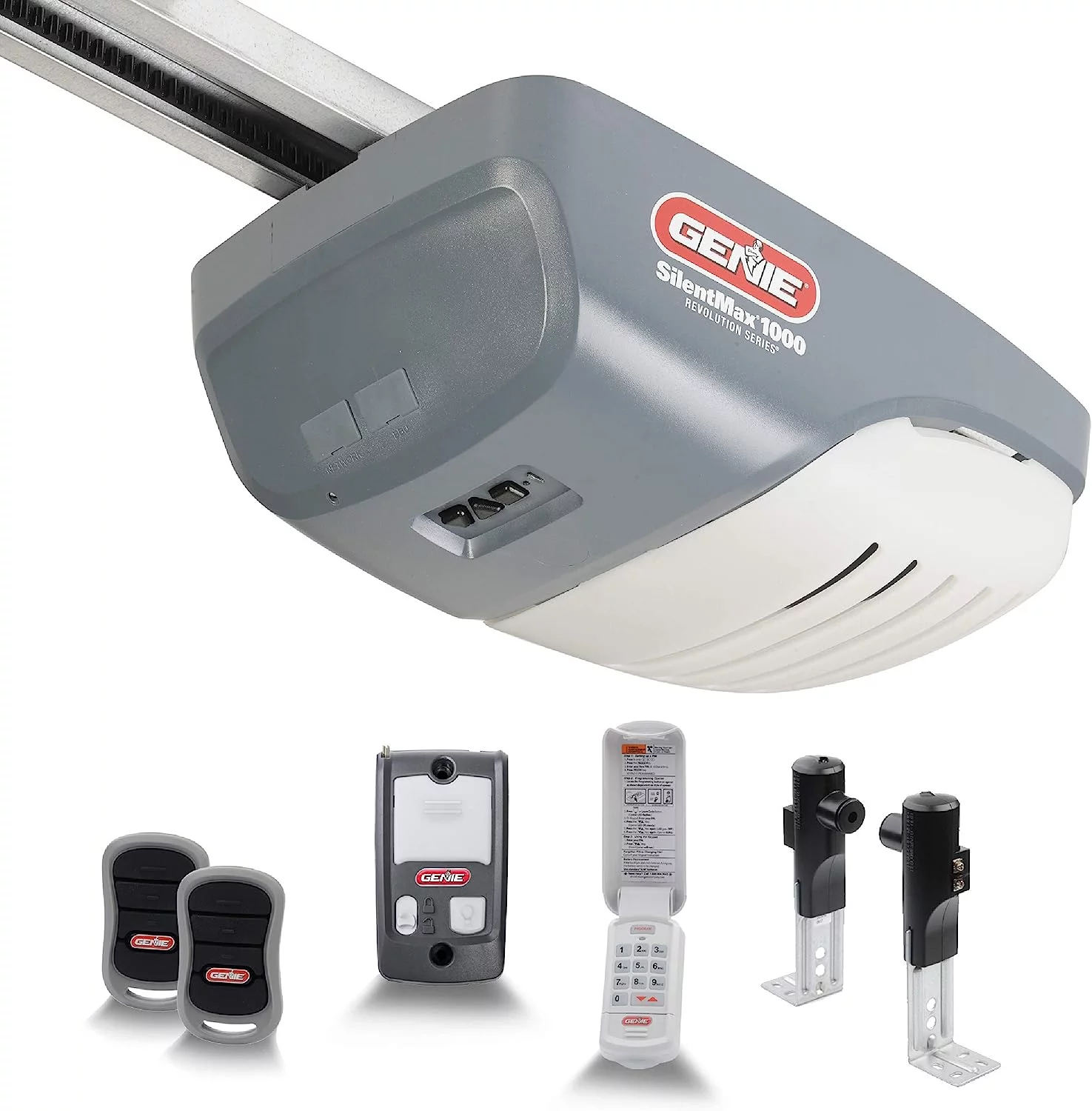 Genie SilentMax 1000 Garage Door Opener – Ultra-Quiet Belt Drive (Model 3042-TKH)