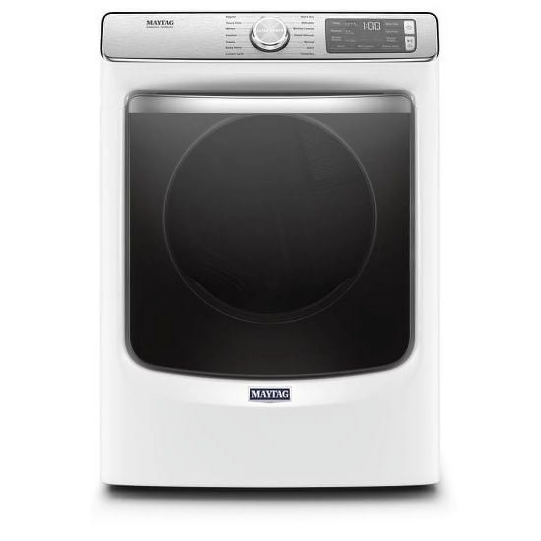 Maytag MED8630H 27" Wide 7.3 Cu. Ft. Energy Star Certified Electric Dryer – High-Efficiency Front Load Laundry Dryer, White