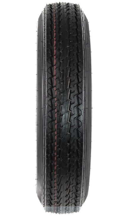 2-Pk Trailer Tire On Rim 480-12 4.80-12 4.80×12 in. LRC 5 Hole White Spoke Wheel - Image 3