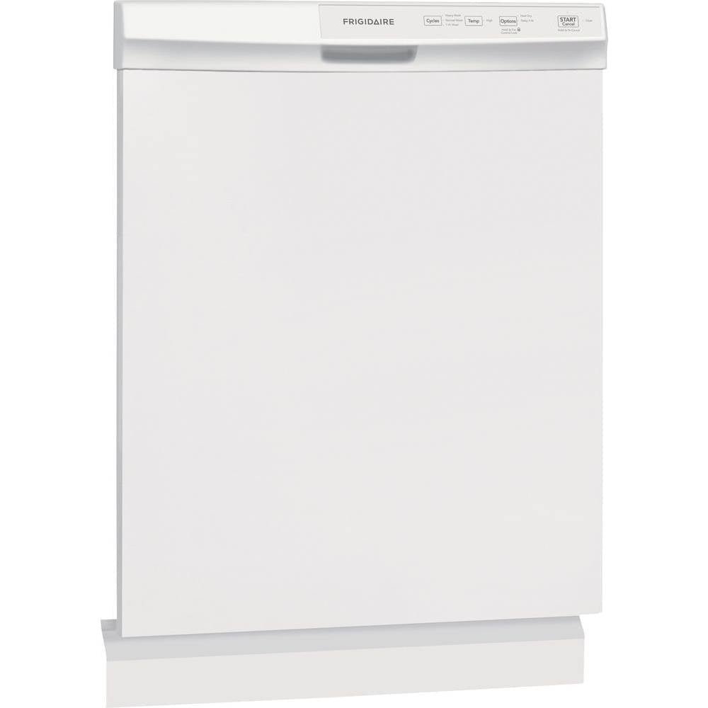 Frigidaire – 24″ Front Control Tall Tub Built-In Dishwasher – White