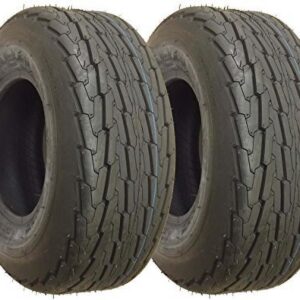 Set of 2 New Trailer Tires 20.5×8-10 10PR Load Range E – 11045