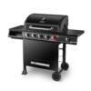 Dyna-Glo DGH474CRP 5-Burner Propane Gas Grill in Matte Black with TriVantage Multifunctional Cooking System
