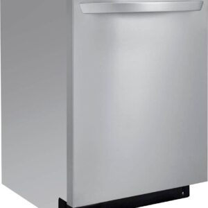 LG – 24″ Top-Control Built-In Smart Wifi-Enabled Dishwasher with Stainless Steel Tub, Quadwash, and 3rd Rack – Stainless steel
