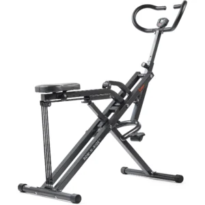 Sunny Health & Fitness Row-N-Ride® Plus Assisted Squat Machine – NO. 077PLUS
