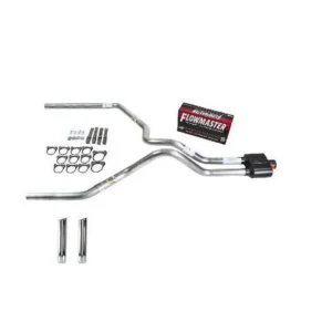 Silverado 88-95 dual exhaust 2.5 pipe Flowmaster 50 RC Tip