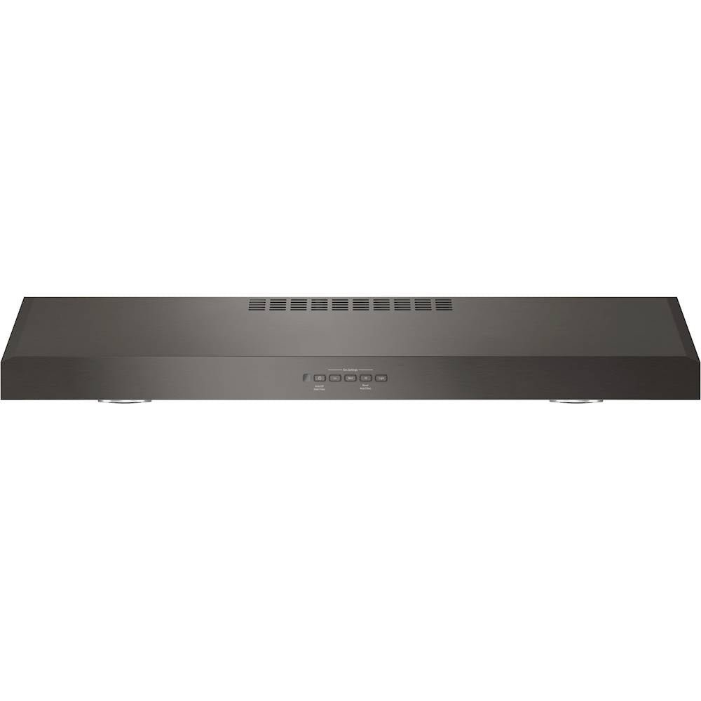 GE – 30″ Convertible Range Hood – Black stainless steel