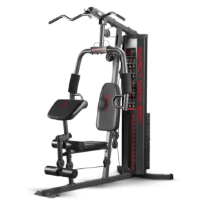 Marcy MWM-990 Dual-Function Full Body Home Gym Machine with 150 lb Weight Stack – Multi-Station Strength Training System