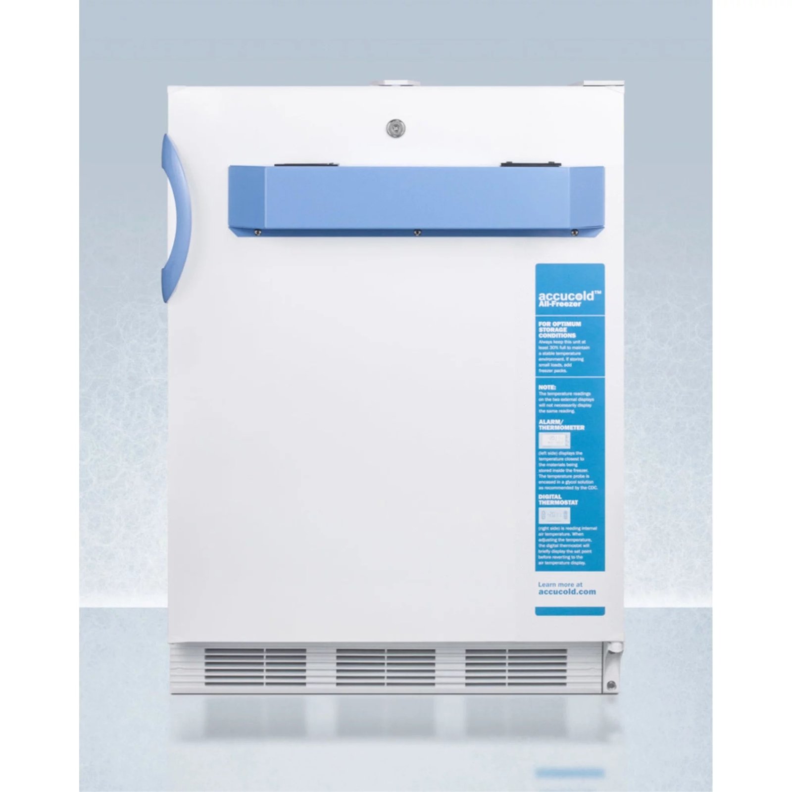 24″ Wide Built-in ADA Height -25Ã¯Â¿Â½C Manual Defrost Medical All-Freezer VT65MLBIMED2ADA