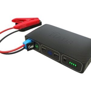Halo Bolt 58830 Mwh Portable Phone Laptop Charger Car Jump Starter with AC Outlet – Black Graphite