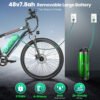 500W Electric Bike 26″ Electric Bicycle for Adults with Cruise Control System Ebike - Image 2