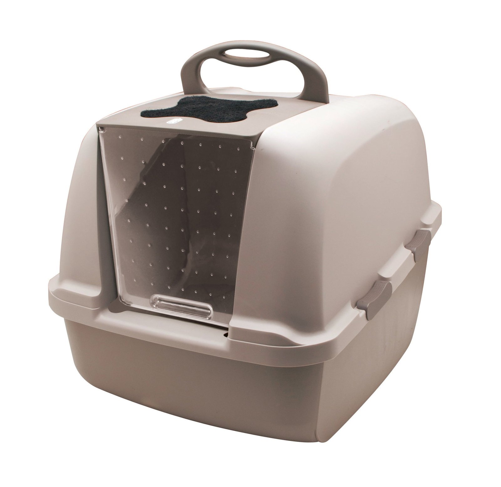 Catit Jumbo Hooded Litter Pan – Gray