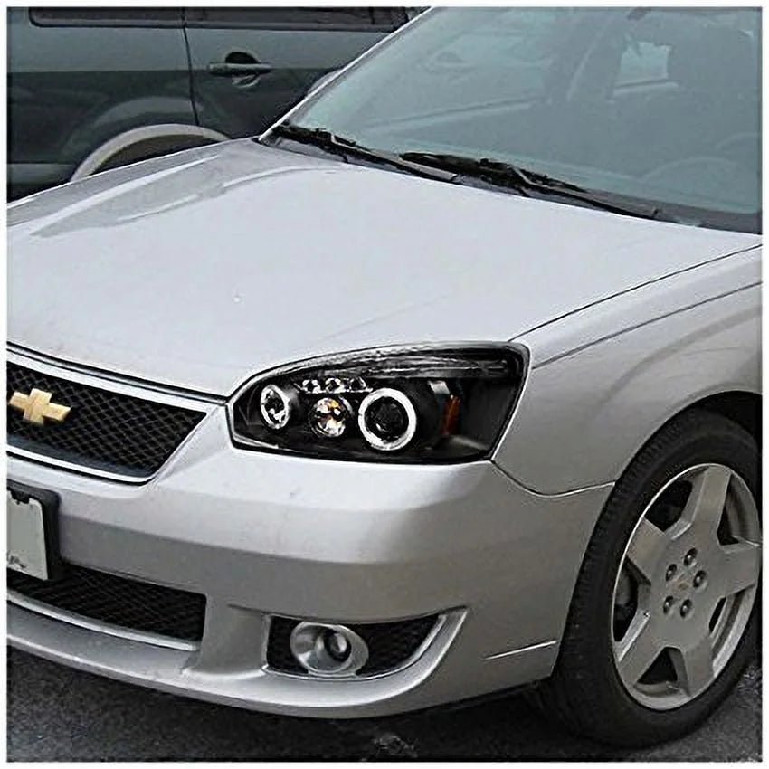 Spec-D Tuning 2LHP-MBU04JM-TM Chevy Malibu Led Black Projector Head Lights - Image 4