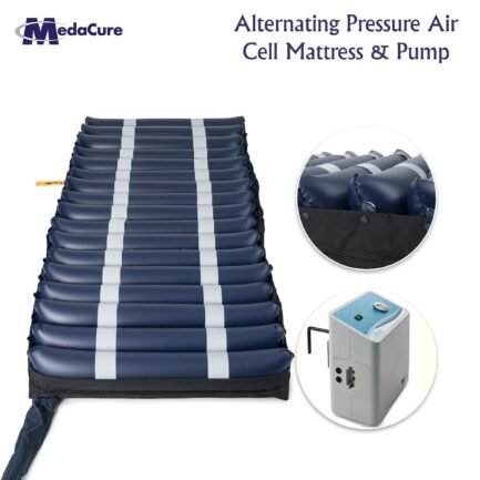 Medacure Alternating Pressure Air Mattress for Hospital Beds with Quilted Nylon Cover – 80″ x 36″ x 8″ (Twin) – Pump Included - Image 5