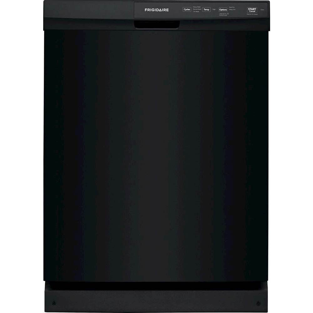 Frigidaire – 24″ Front Control Tall Tub Built-In Dishwasher – Black