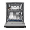 Frigidaire – 24″ Front Control Tall Tub Built-In Dishwasher – Black - Image 2