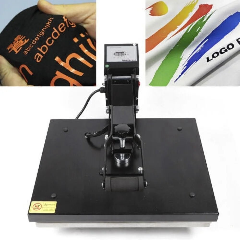16×20″ Clamshell Heat Press Machine T-shirt DIY Sublimation Digital Transfer