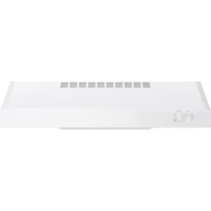 GE – 24″ Convertible Range Hood – White on white