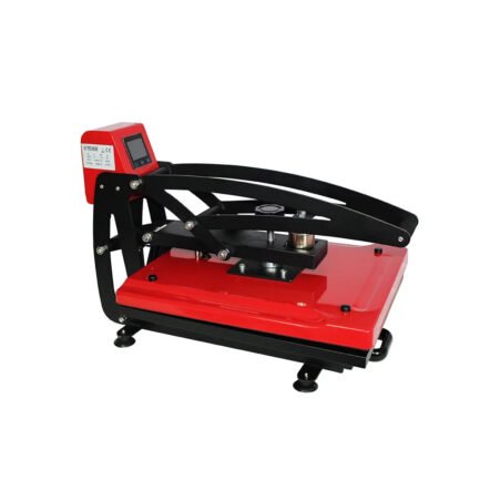 Qomolangma 16in x 20in Clamshell Auto Open Heat Press Machine Vertical Version - Image 2