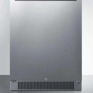 24″ Wide Built-In Outdoor All-Refrigerator, Stainless Steel, LHD
