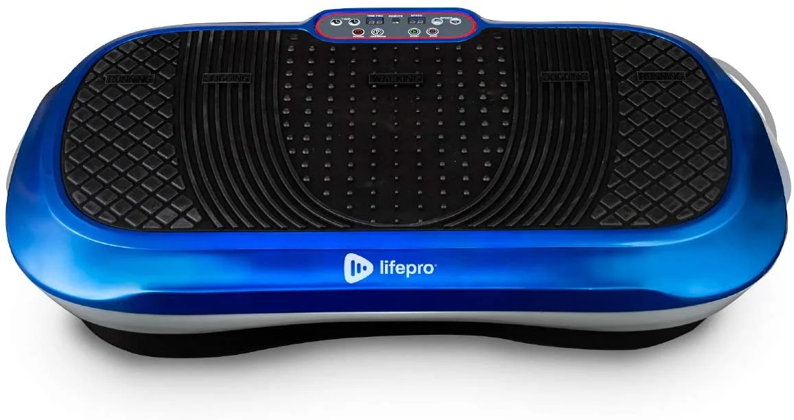 LifePro Waver Vibration Plate Exercise Machine – Whole Body Fitness Platform with Loop Bands for Home Training, Weight Loss & Toning