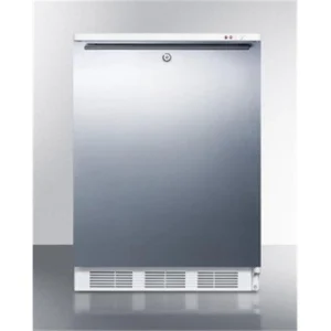 Accucold VT65MLBISSHH 25.13 x 24 in. Built-in -25 deg C Manual Defrost All-Freezer with Lock – White
