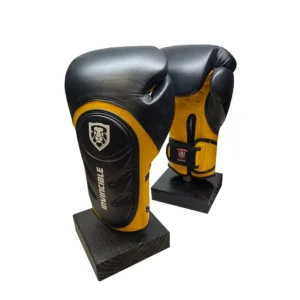 Invincible Fight Gear Professional Hook & Loop Leather Training Boxing Gloves V2.0
