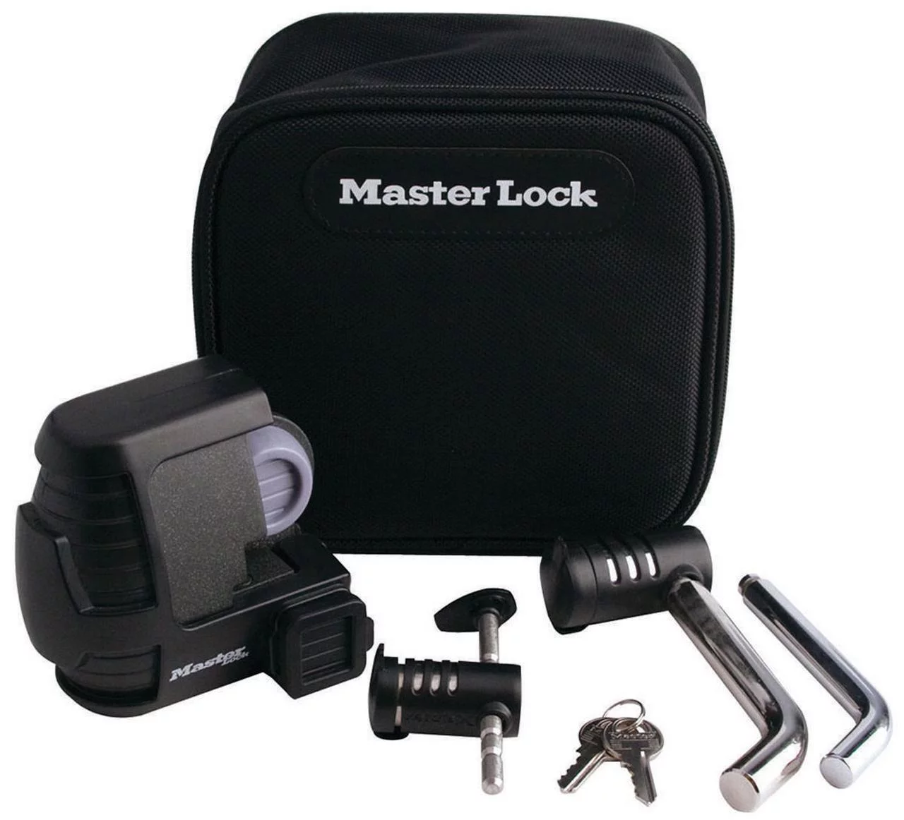 Master Lock 3794DAT Trailer Lock Combo Pack – Trailer Coupler Lock & Receiver Lock Set for Vehicle Security